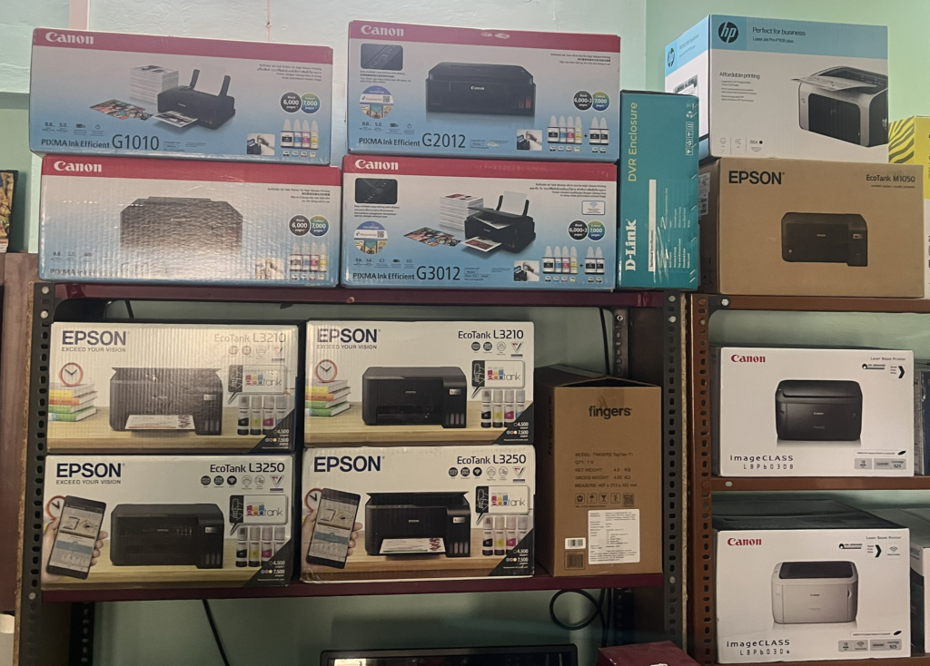 Printers stock in Advance technology Systems Store